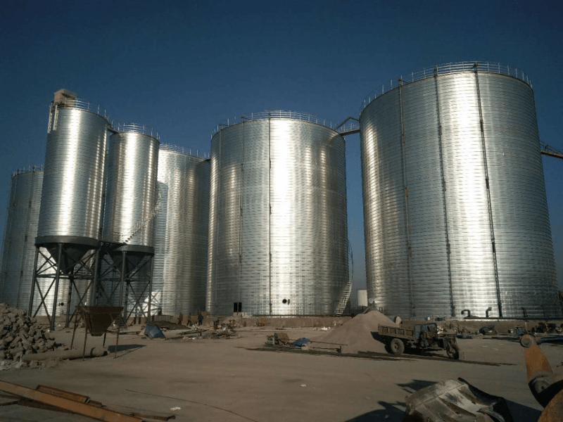 脱硫石粉钢板仓